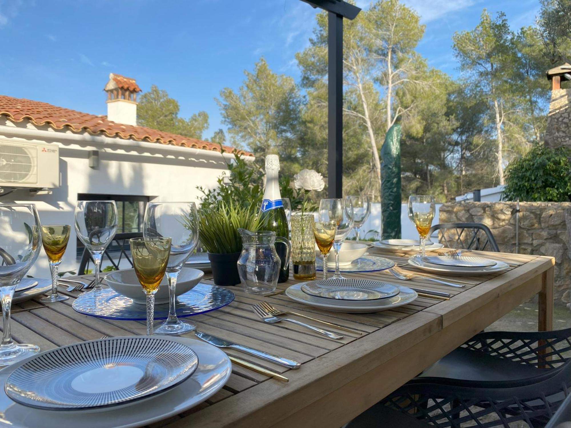 Villa Avril Piscina Privada Y Amplias Terrazas Olivella Екстериор снимка