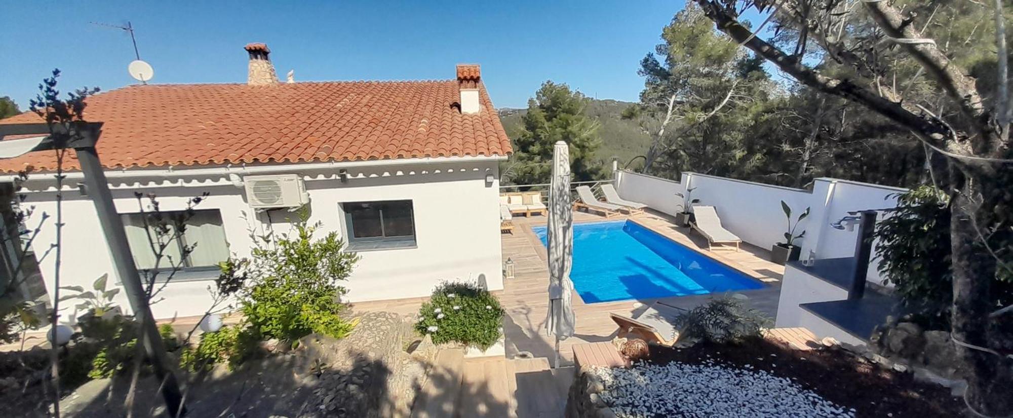 Villa Avril Piscina Privada Y Amplias Terrazas Olivella Екстериор снимка
