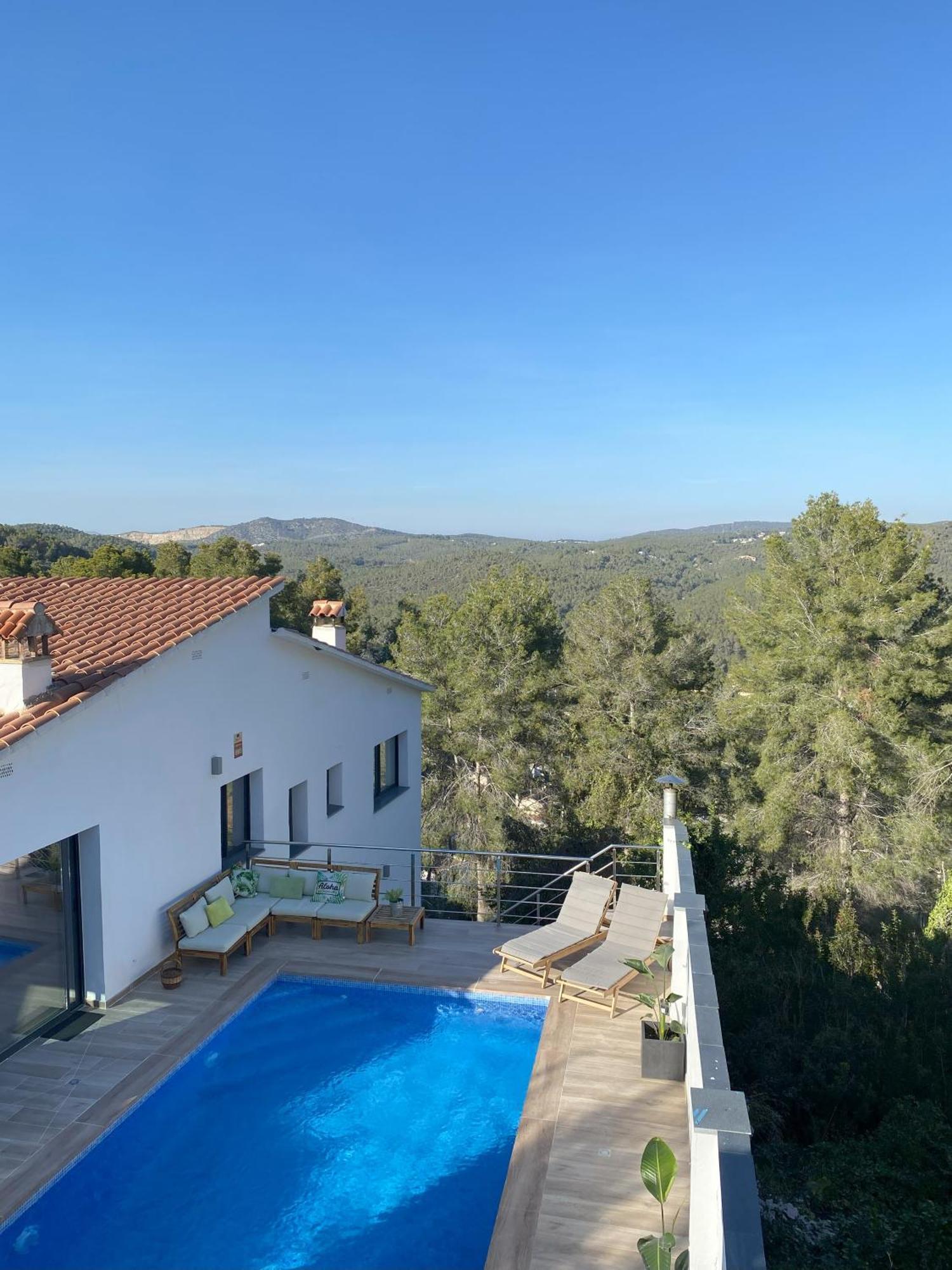 Villa Avril Piscina Privada Y Amplias Terrazas Olivella Екстериор снимка
