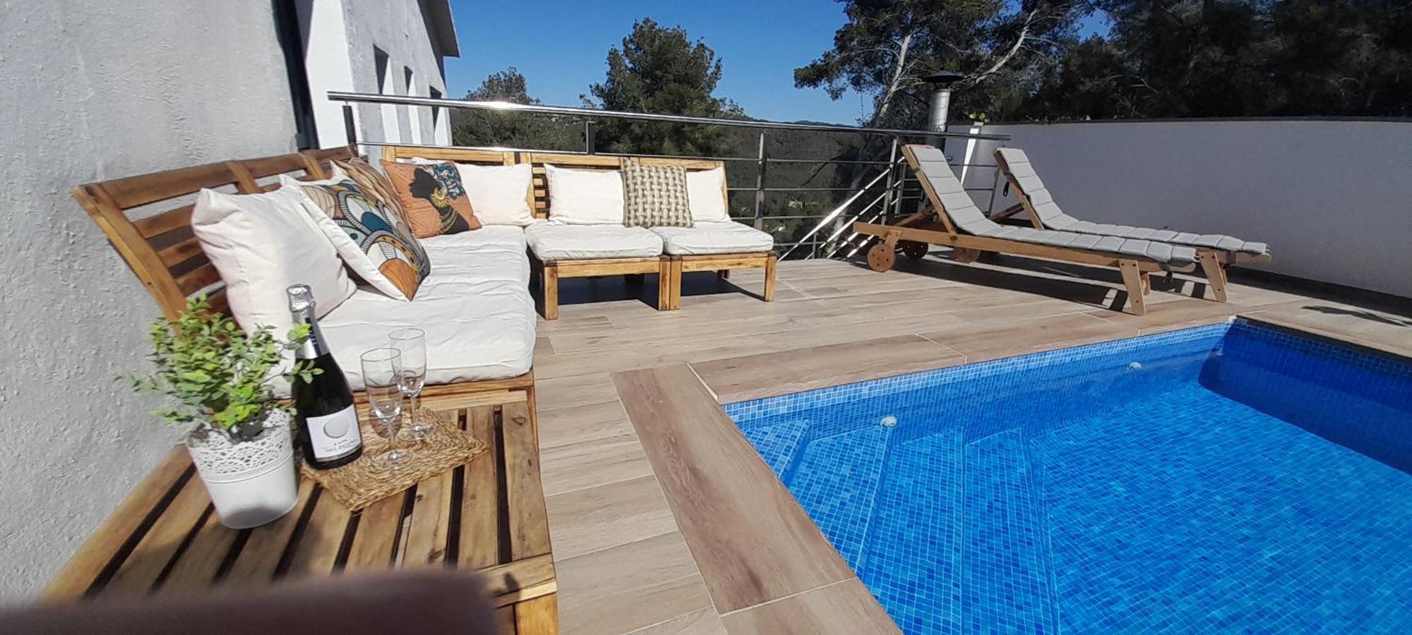Villa Avril Piscina Privada Y Amplias Terrazas Olivella Екстериор снимка